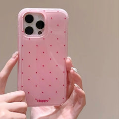 Macaron Polka Dot iPhone Case
