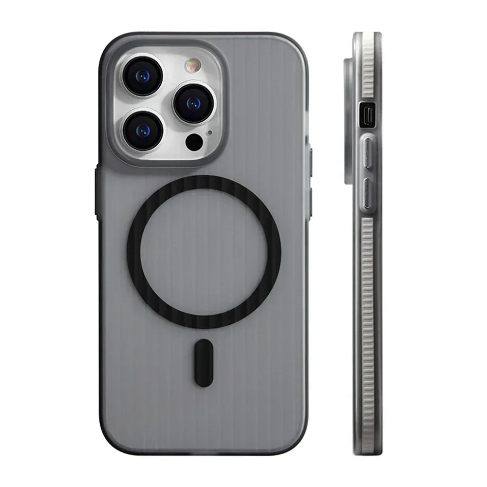 Corrugated Magnetic Matte Phone Case