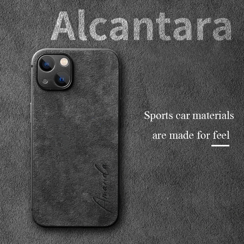 Custom Lambskin Leather Case for iPhone