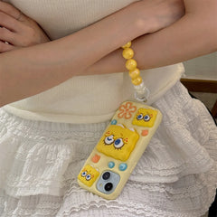 3D SpongeBob Soft Silicone Phone Case