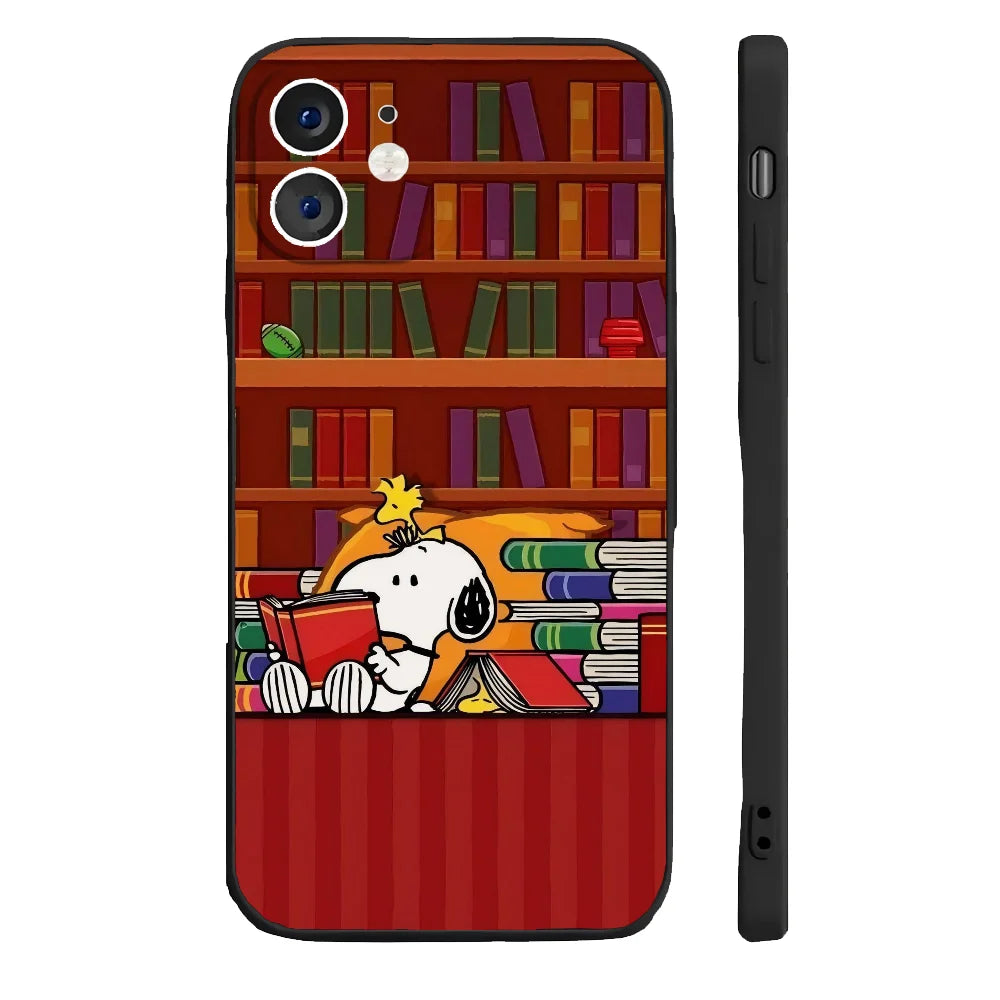 Anime Snoopy Soft Silicone Phone Case
