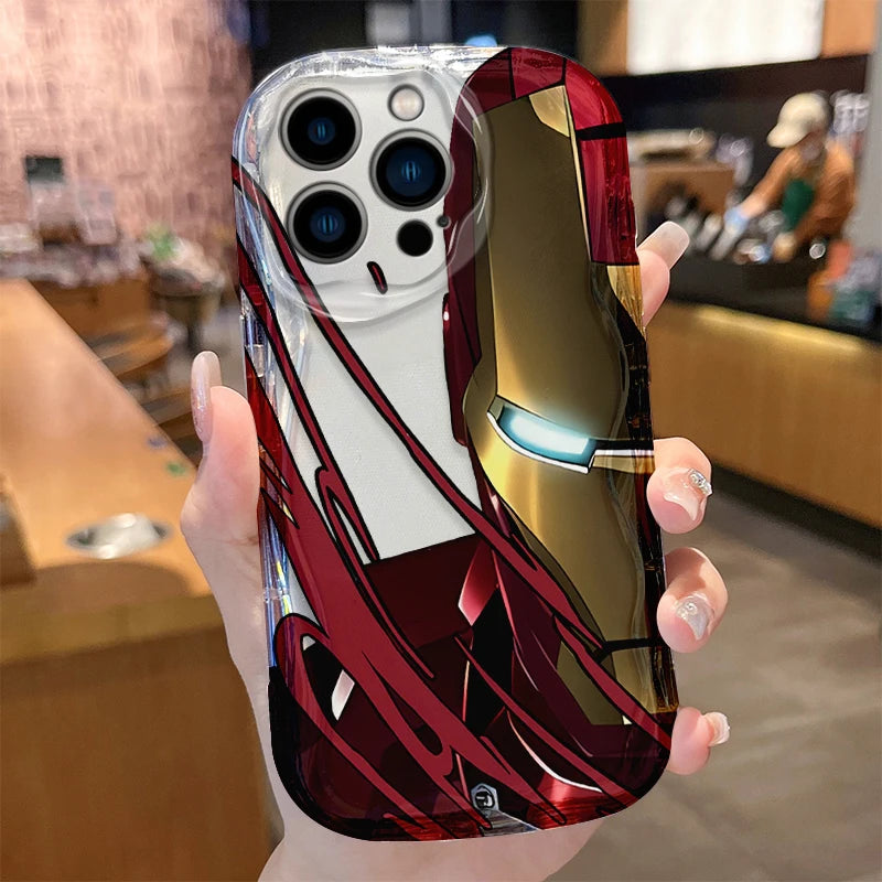 Iron Man & Black Panther Phone Case