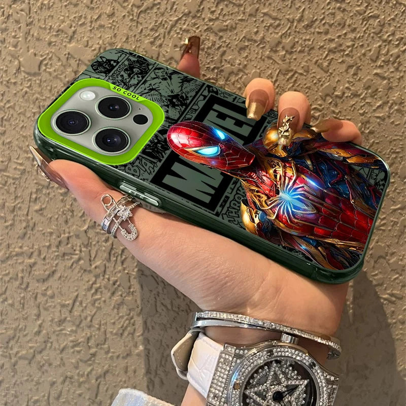 Marvel Hero Frosted iPhone Case