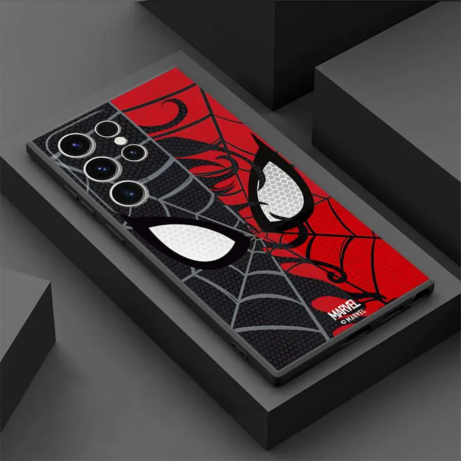 Marvel Spider Man Phone Case for Samsung Galaxy S25 S24 Ultra S20 FE S22 S21 Plus S23 Cover