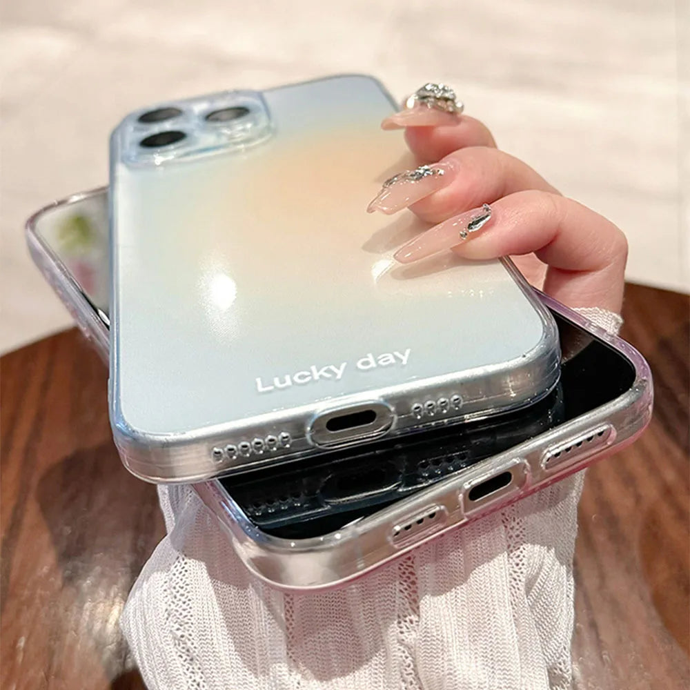 Gradient Silicone Case for iPhone