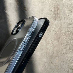 Magnetic Clear Anti-Fall Case for iPhone