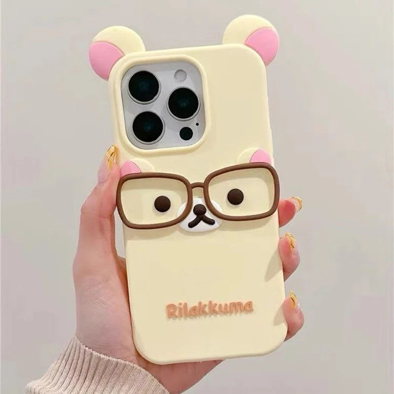 Rilakkuma Hello Kitty Phone Case
