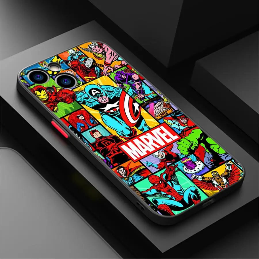 Marvel Comics Cartoon Case for iPhone