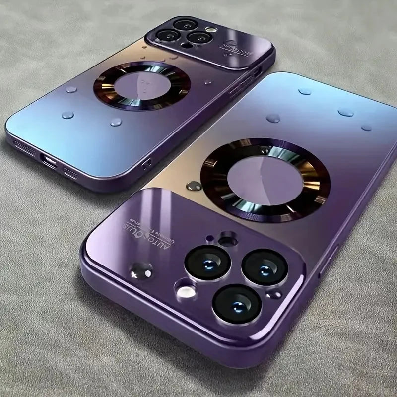 Titanium Magnetic Phone Case for iPhone