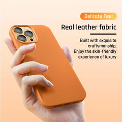 Magnetic Leather Case