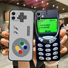 Retro Camera Game Soft Case for iPhone