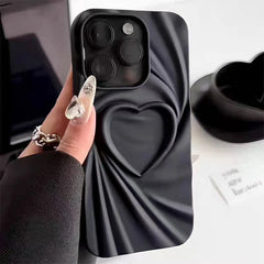 Love Heart Wrinkle iPhone Case