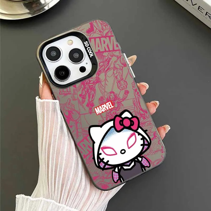 Spider-Man & Hello Kitty Phone Case