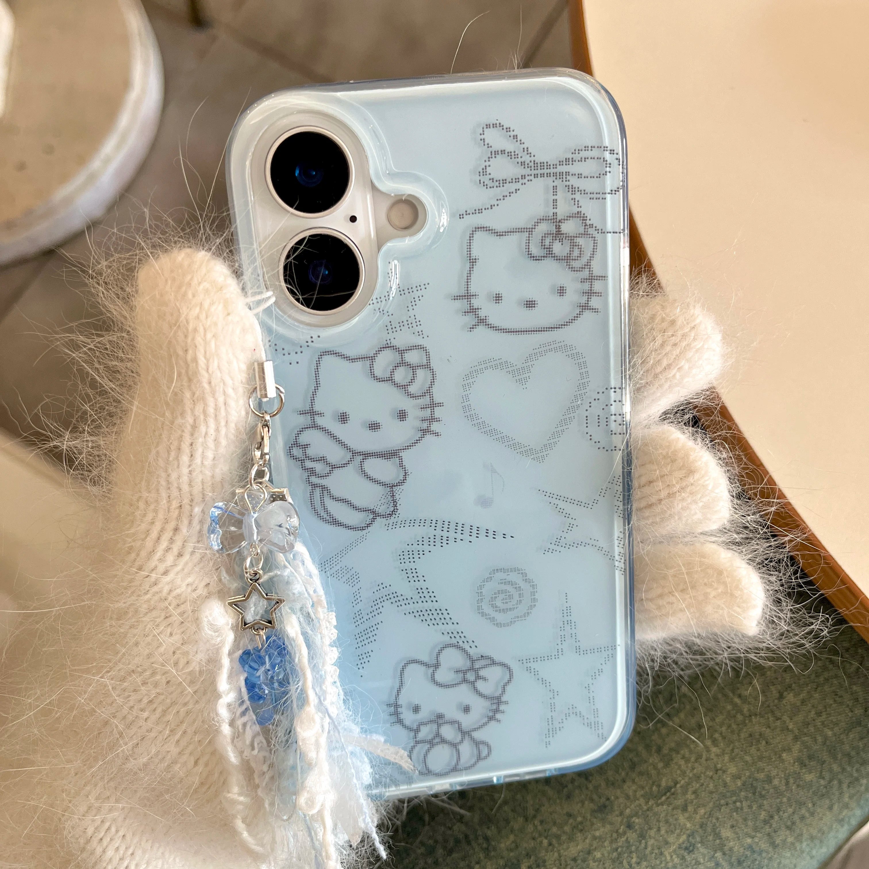 Hello Kitty Glitter Phone Case
