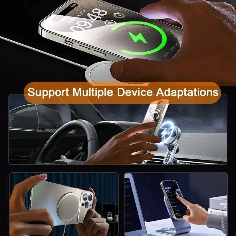 Titanium Magnetic Phone Case for iPhone