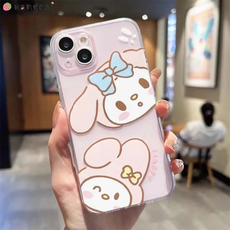 Sanrio Pachacco Cinnamoroll Cartoon Case for iPhone