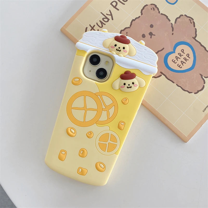 3D Hello Kitty & Friends Summer Case for iPhone