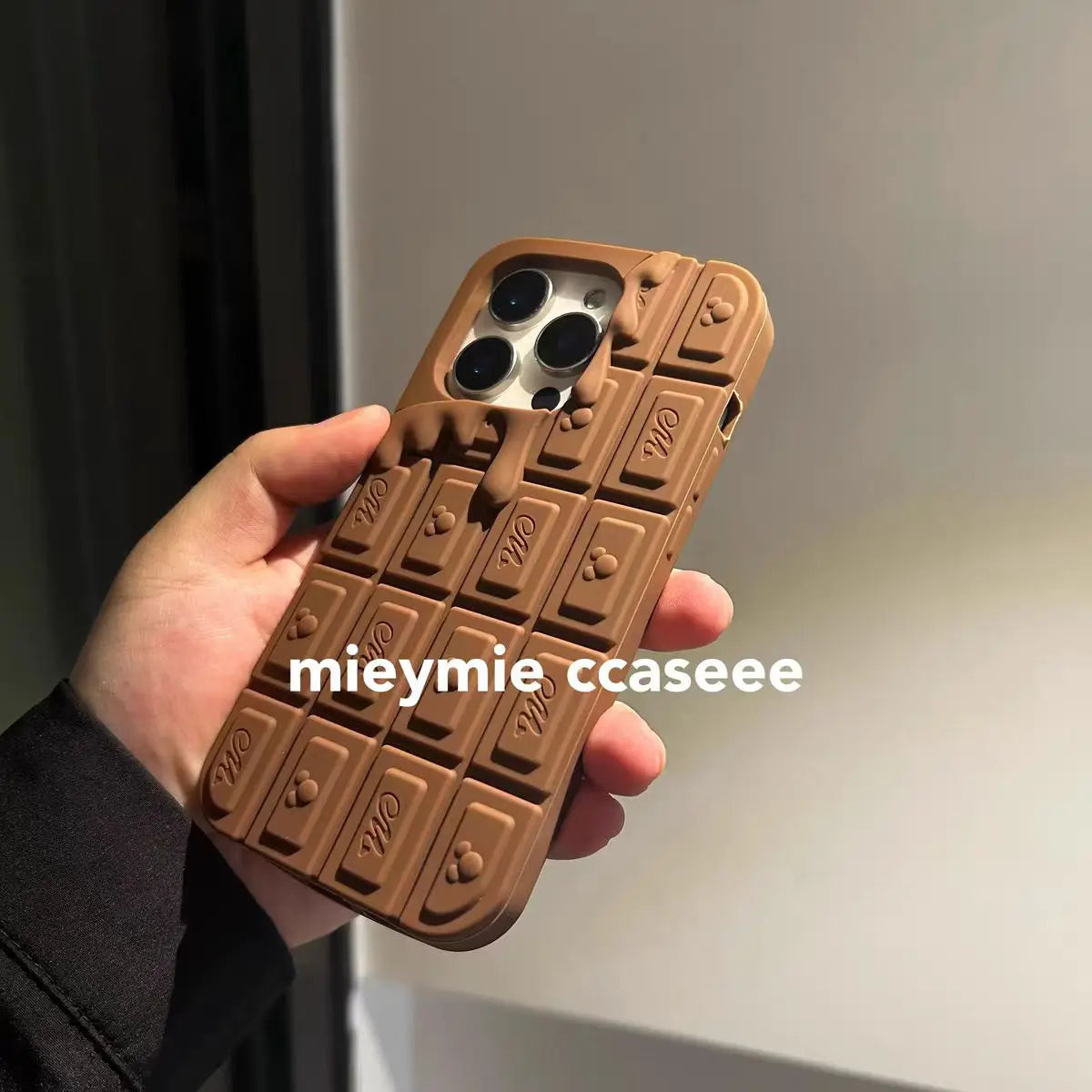 3D Chocolate Mickey Phone Case