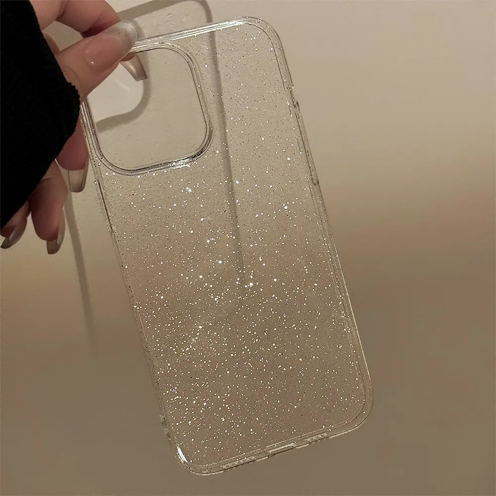 Glitter Clear Phone Case