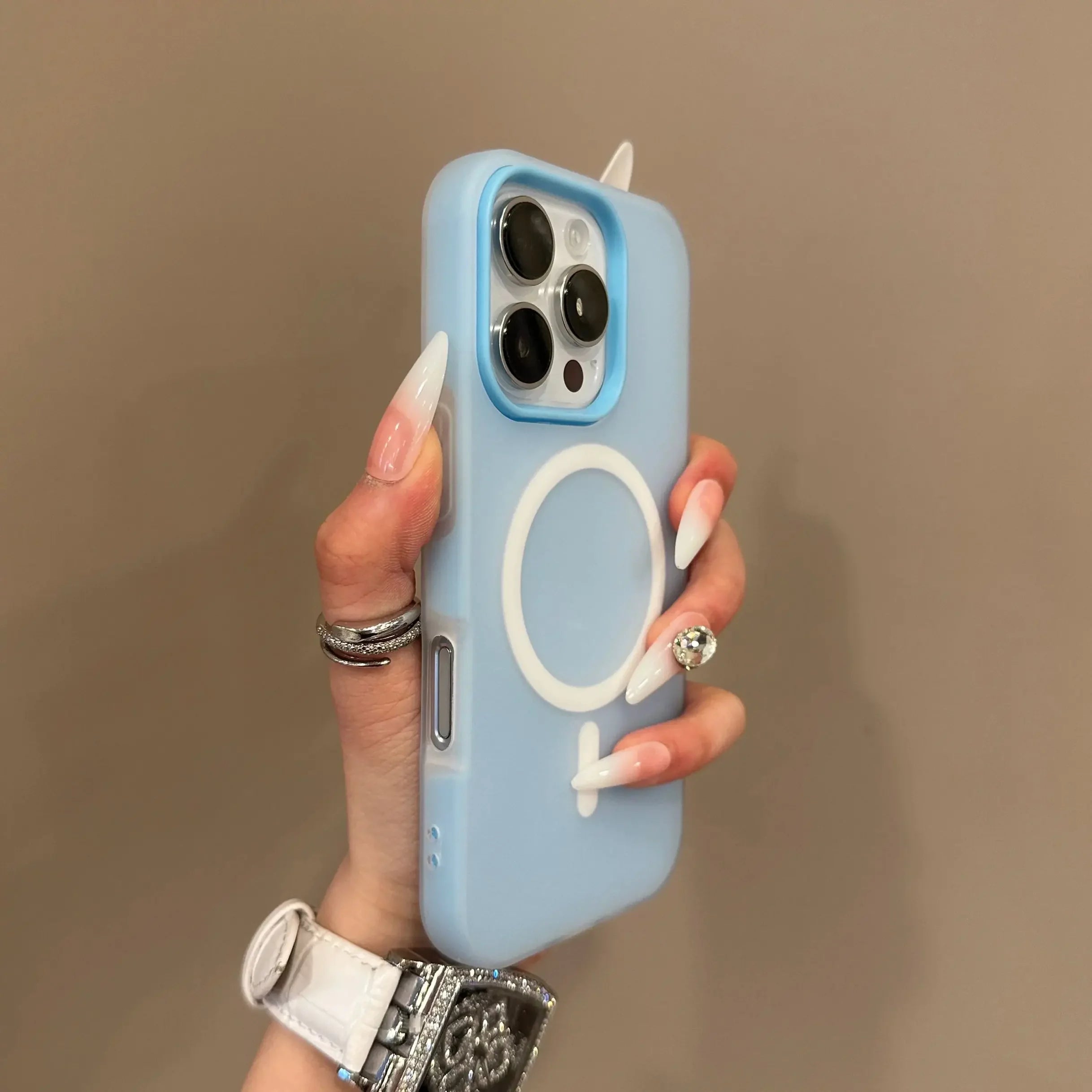 Candy Color 2-in-1 Magsafe Phone Case for iPhone