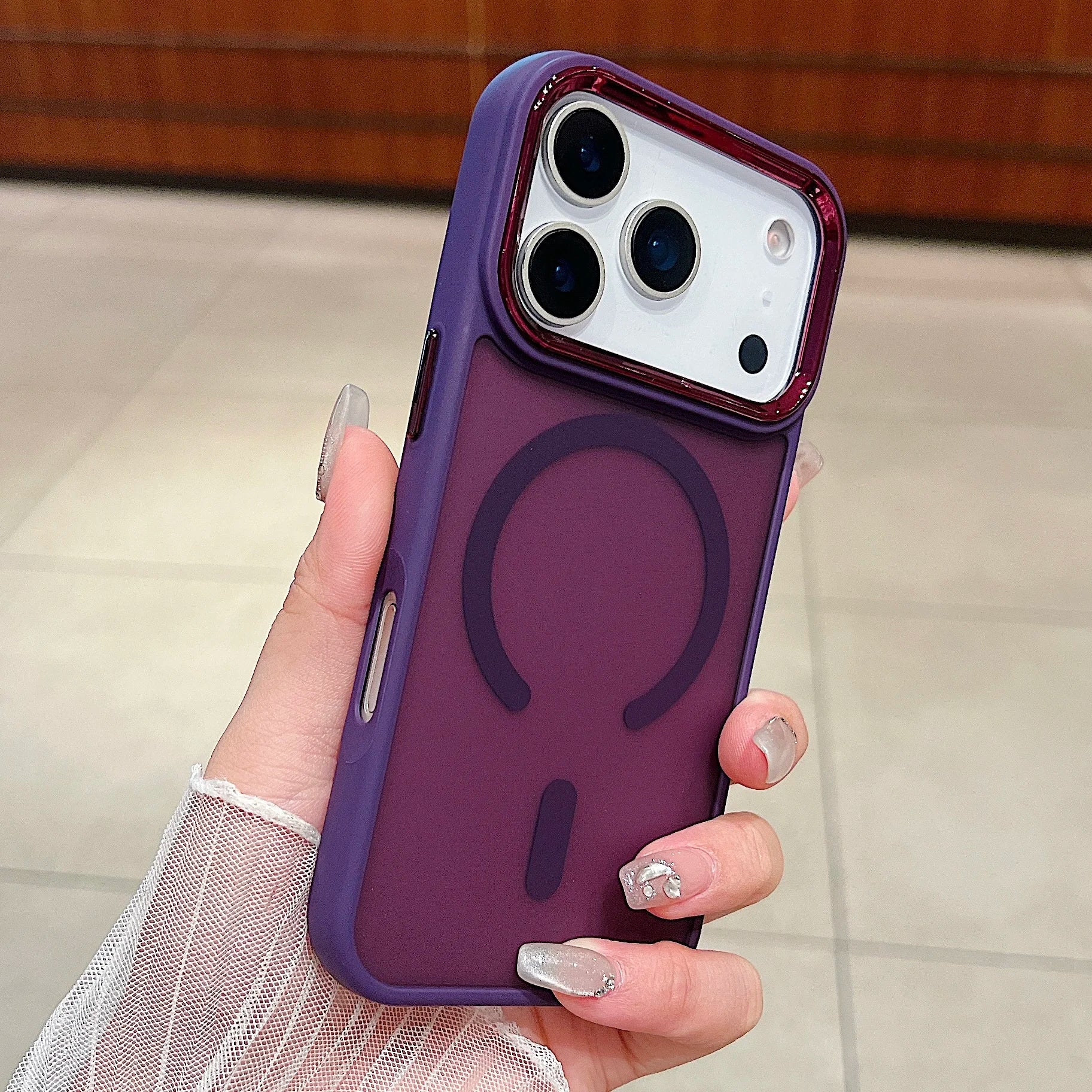 Matte Translucent Magnetic Frosted Phone Case