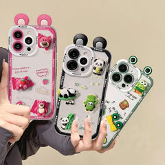 Panda Frog Lotso Silicone Case for iPhone