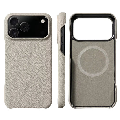 Cowhide Leather MagSafe Case for iPhone