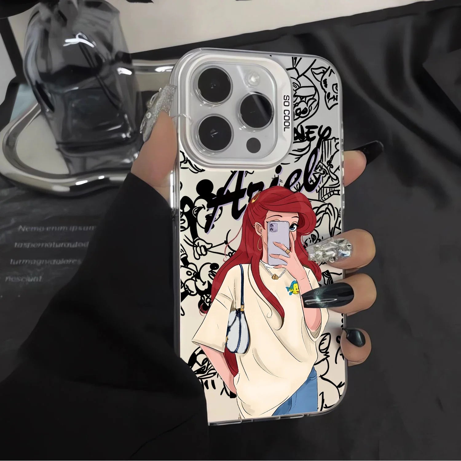 Princess Ariel & Belle iPhone Case