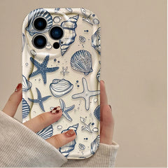 Marine Life 3D Wave Phone Case