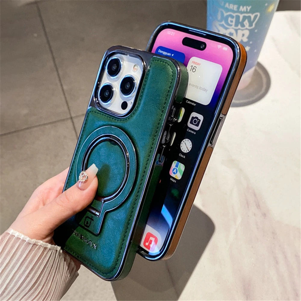 Lambskin Leather MagSafe Case