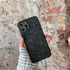 Pink Hello Kitty Cartoon Phone Case