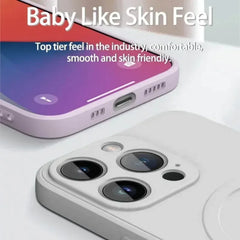 Liquid Silicone Magnetic Case for iPhone