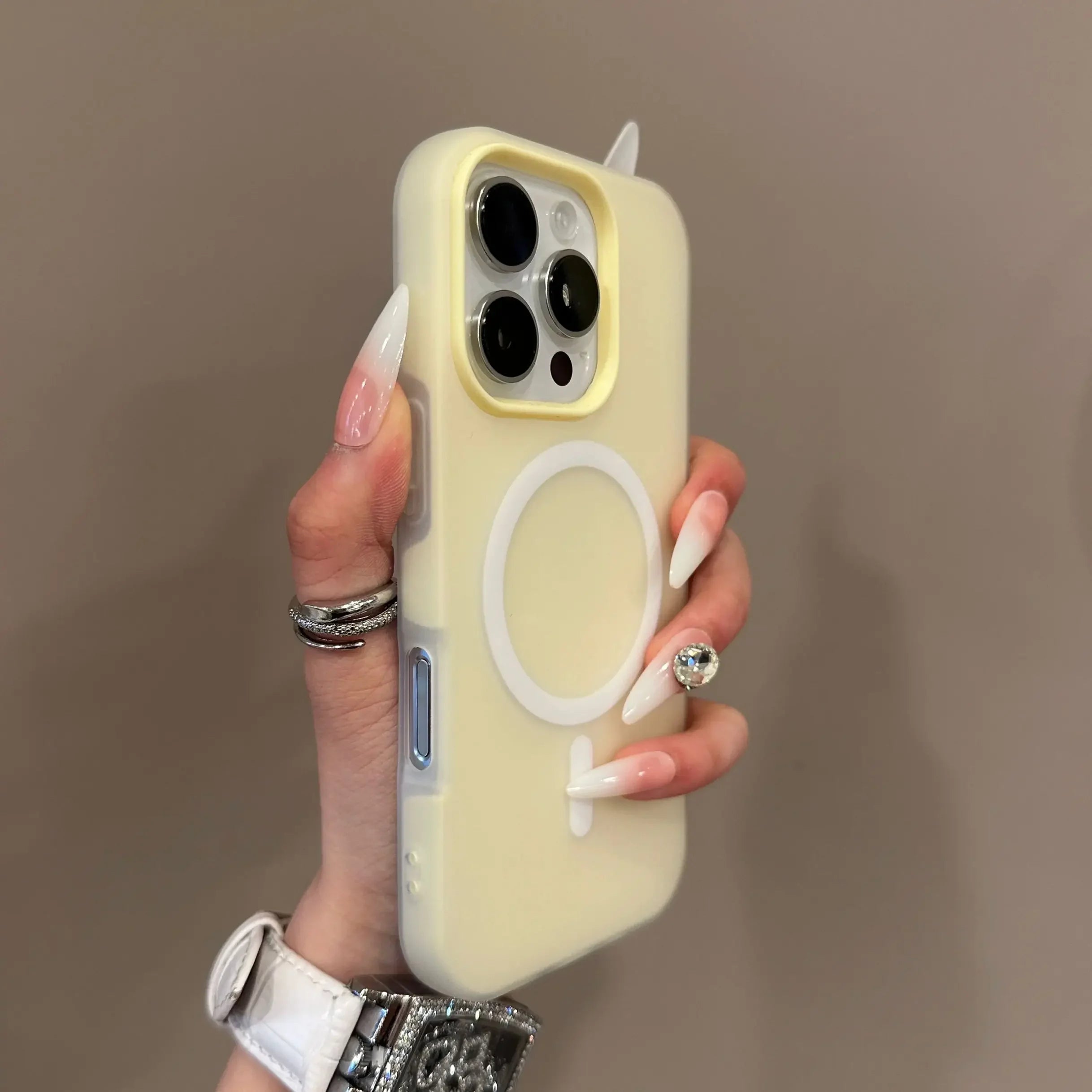Candy Color 2-in-1 Magsafe Phone Case for iPhone