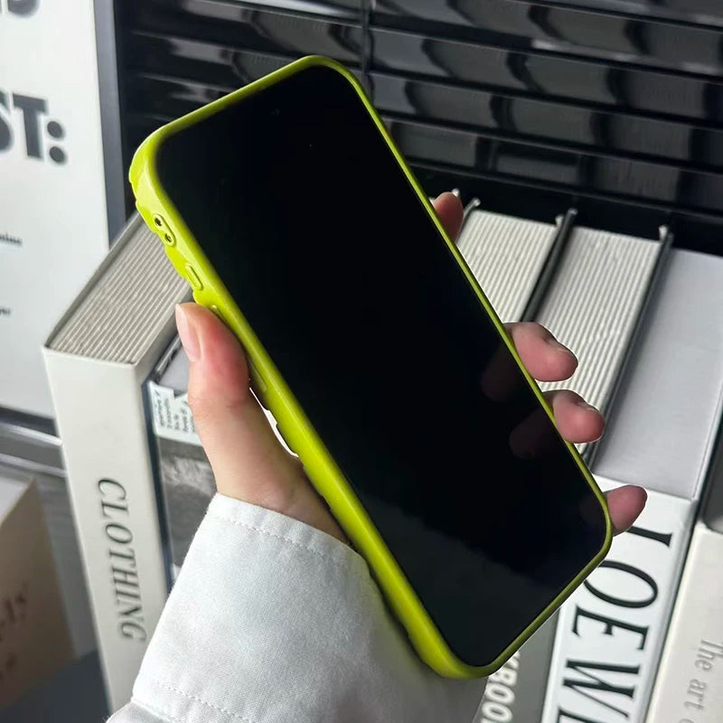 Green Pearl Hollow TPU Phone Case