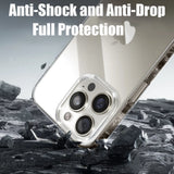 Clear MagSafe Case with Plated Edges for iPhone | Slim Protective Cover