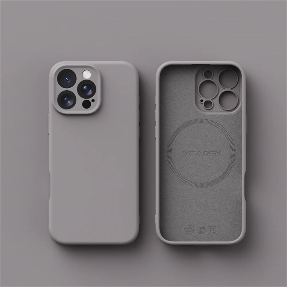 Liquid Silicone Magsafe Phone Case for iPhone
