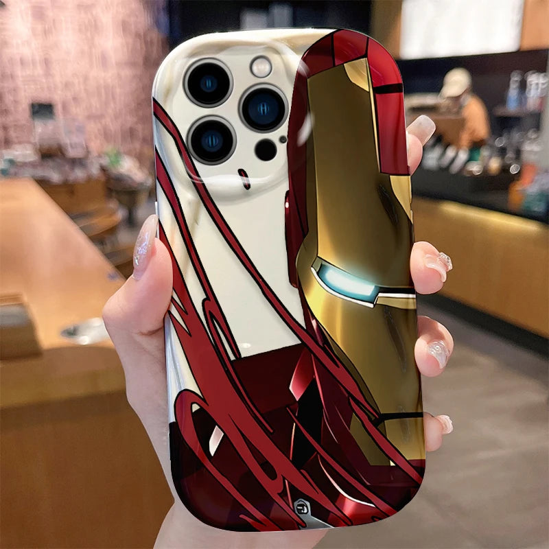 Iron Man & Black Panther Phone Case