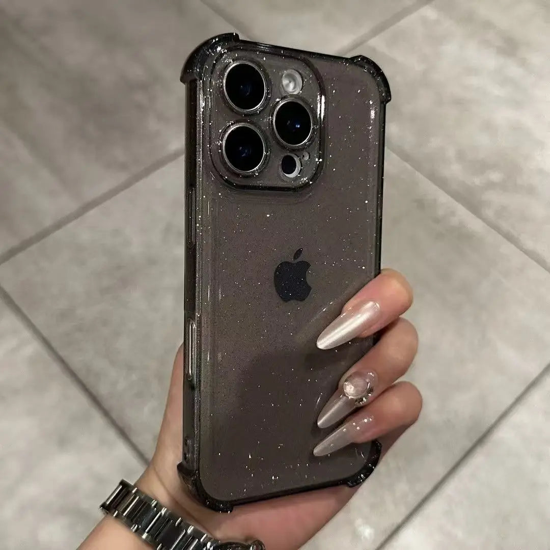 Glitter Bling Clear Phone Case