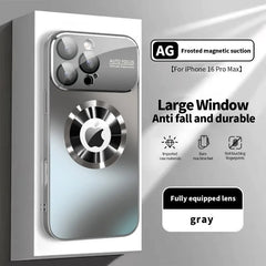 Large Window Magnetic Magsafe iPhone Case with Lens Protector
