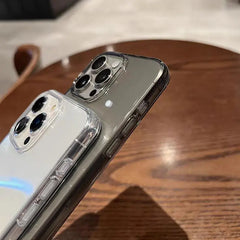 Transparent Black Soft Silicone Case