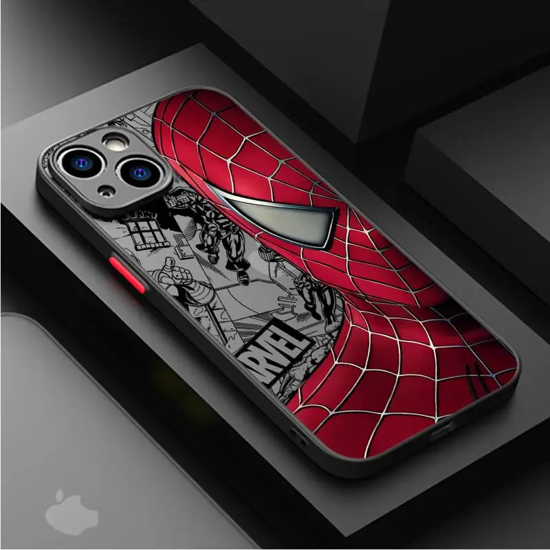 Spider-Man & Venom Matte iPhone Case