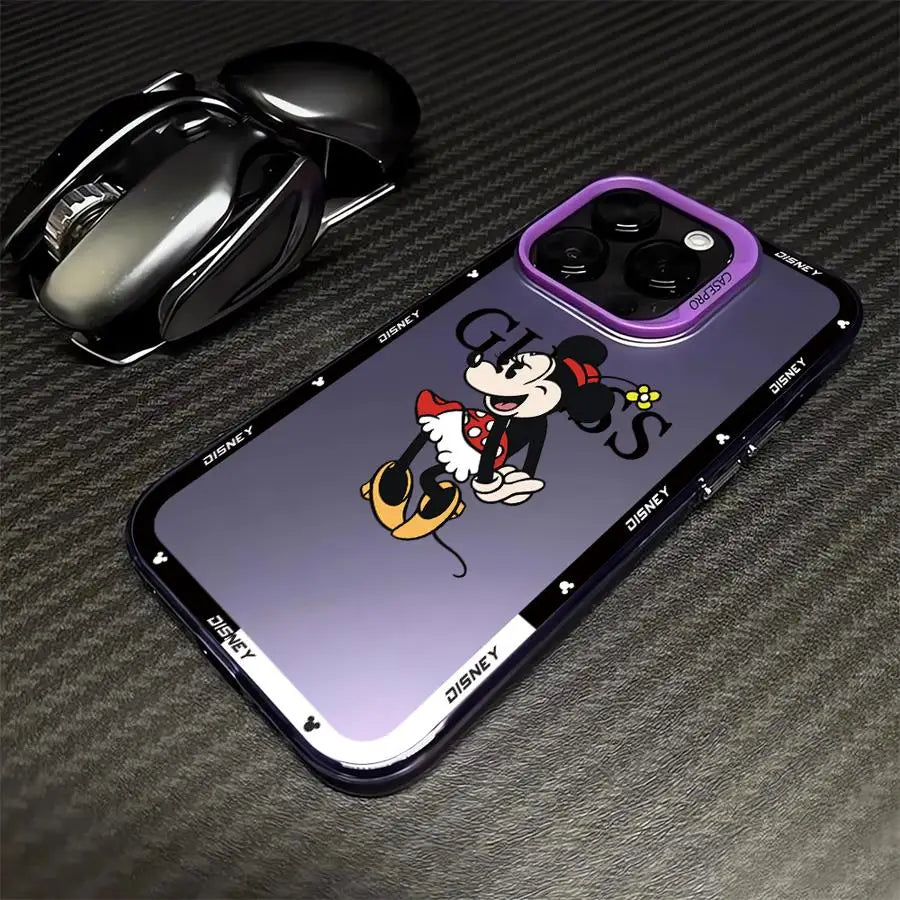 Mickey & Minnie Cartoon Soft iPhone Case