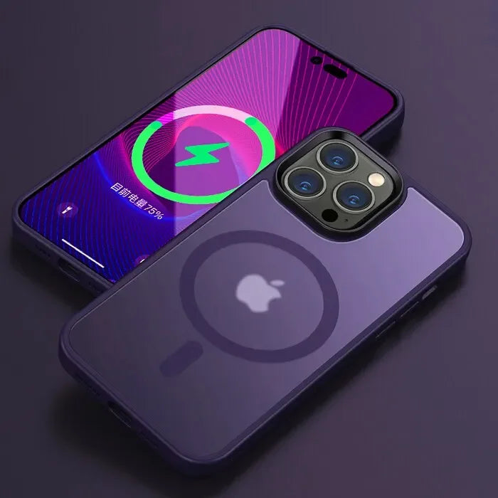 Magnetic Matte Magsafe Case for iPhone