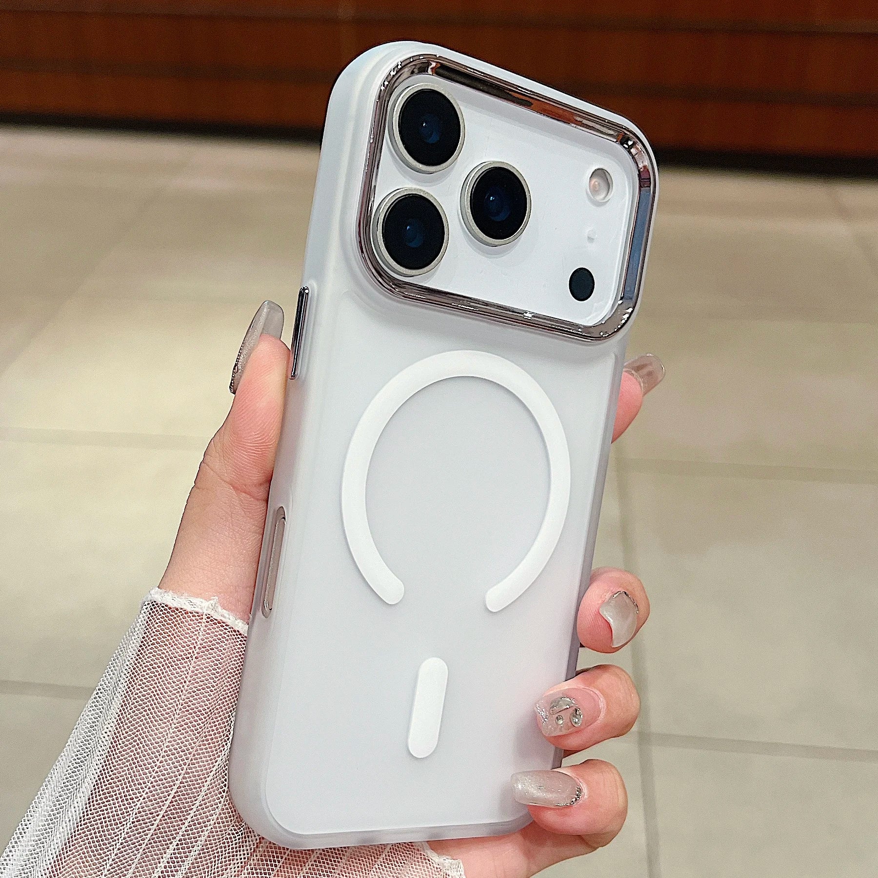 Matte Translucent Magnetic Frosted Phone Case