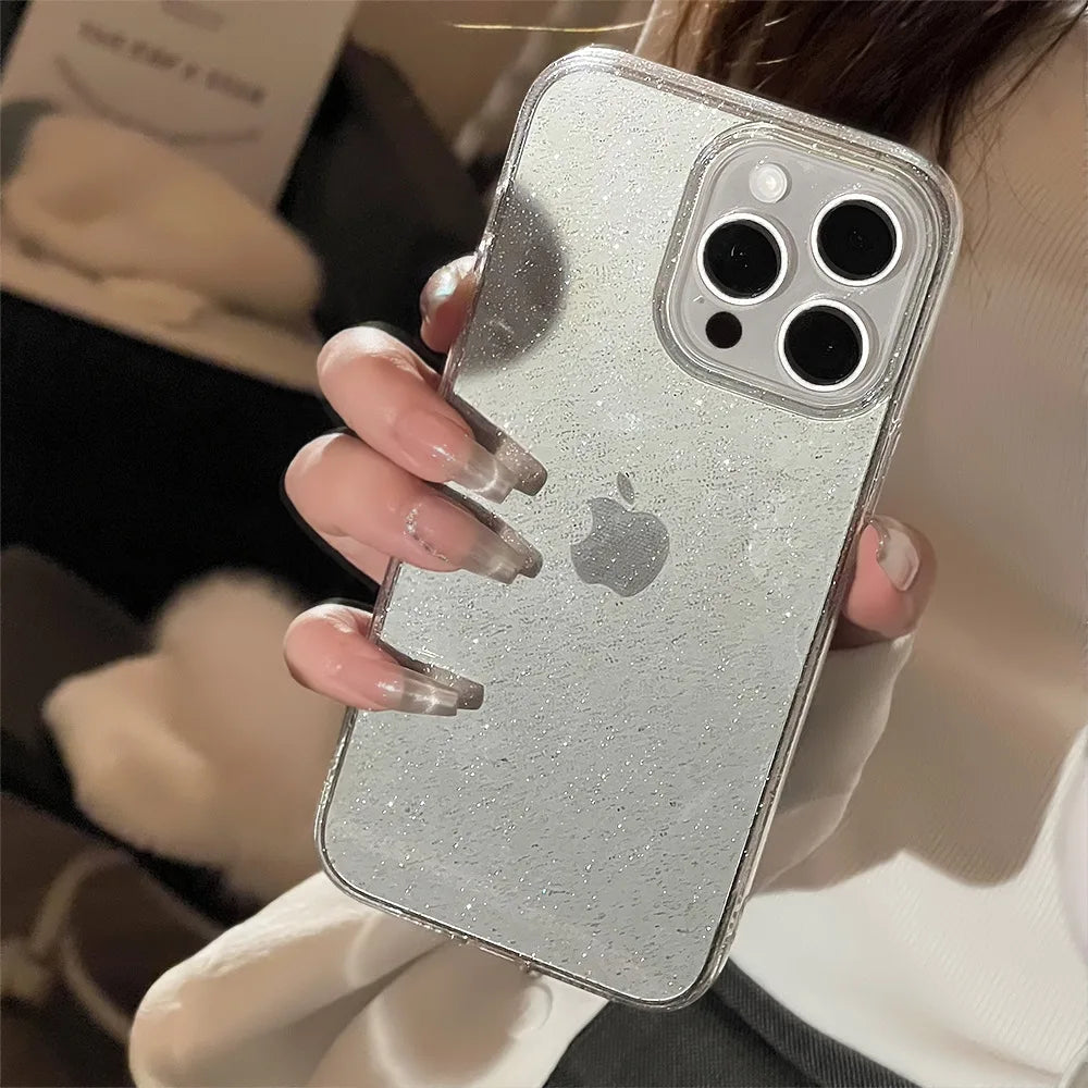 Glitter Clear Phone Case