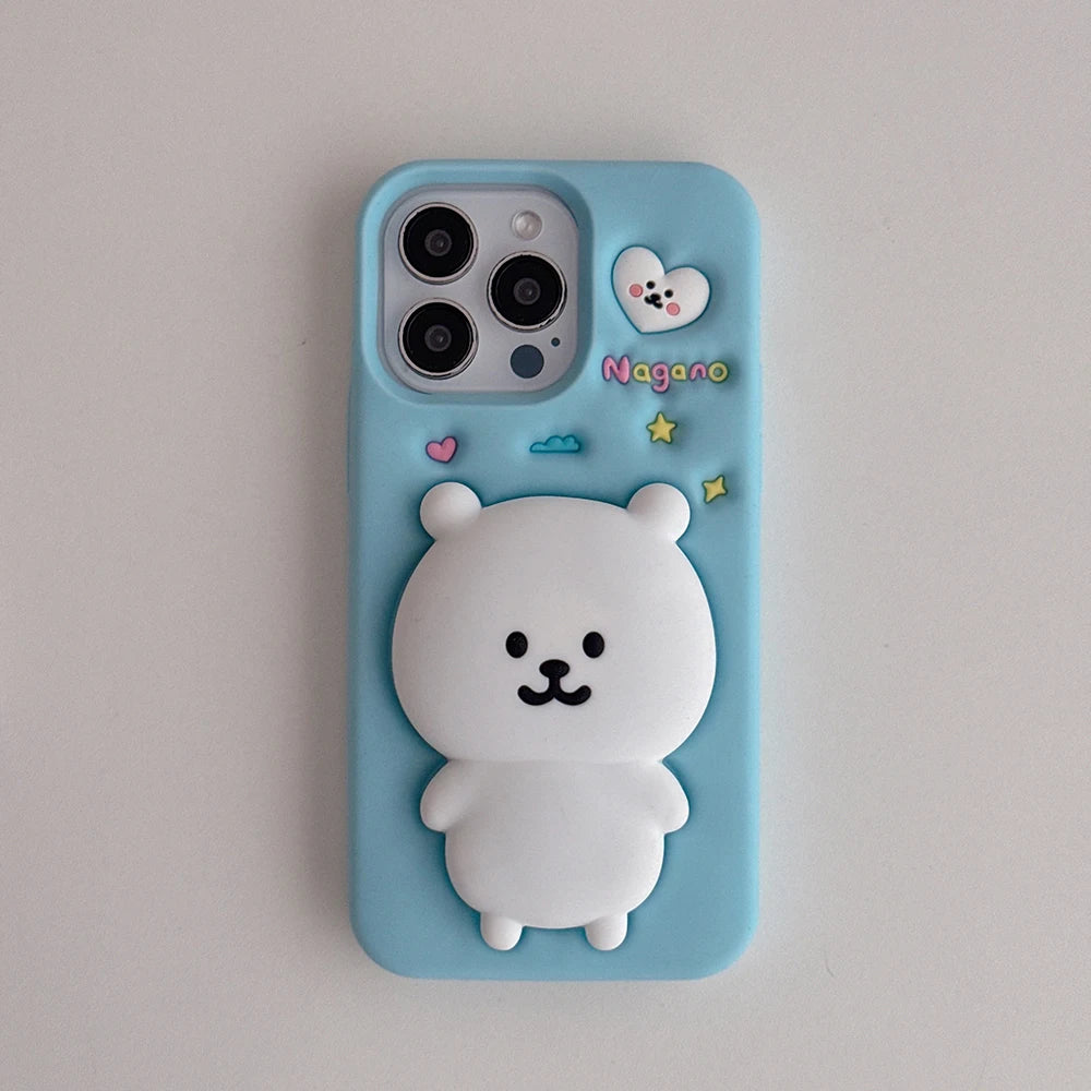 3D Nagano Bear Phone Case