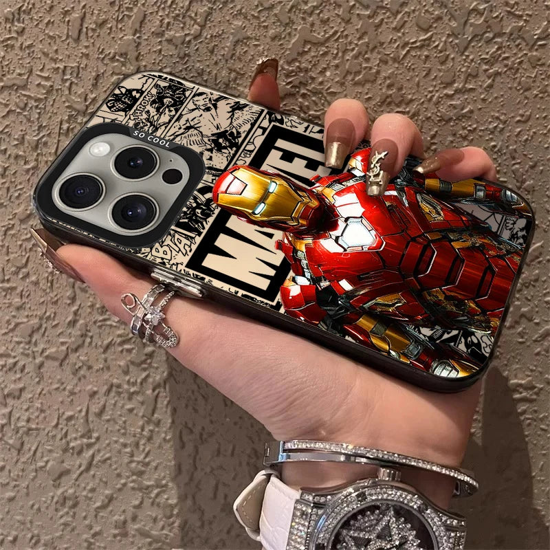 Marvel Hero Frosted iPhone Case