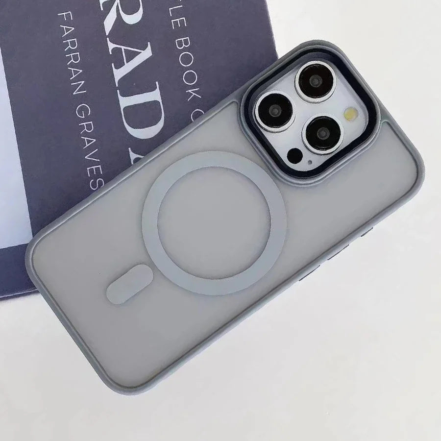 Magnetic Matte Magsafe Case for iPhone