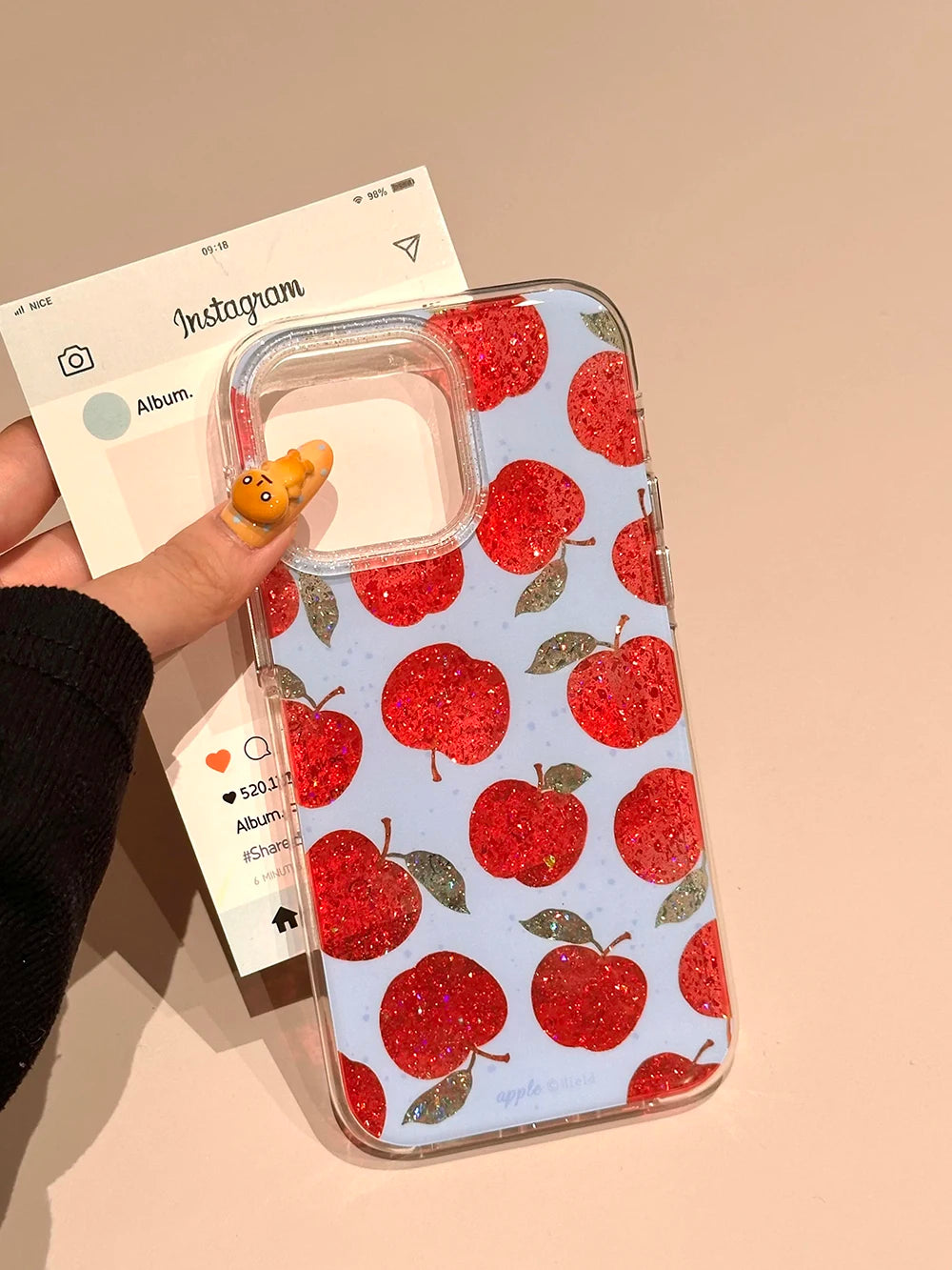 Fruit Glitter Phone Case