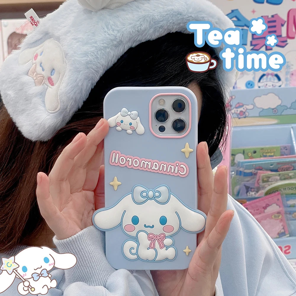 Cinnamoroll Soft Silicone Phone Case